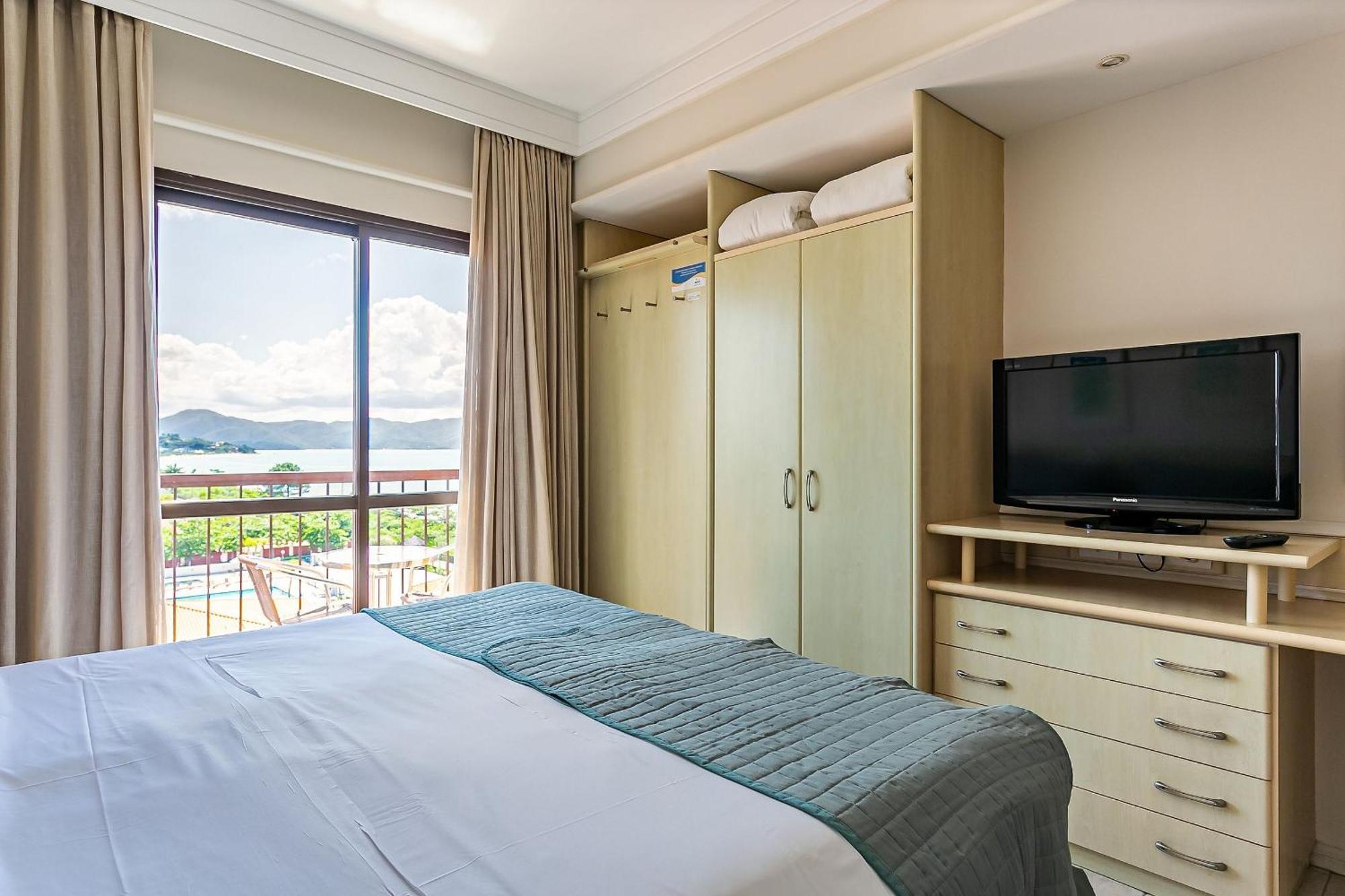 Resort Pe Na Areia - Studios Direto Com Proprietario Jbvjr ฟลอเรียนอโปลิส ภายนอก รูปภาพ