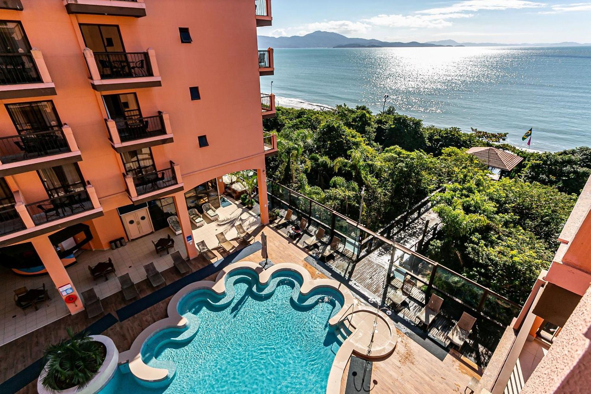 Resort Pe Na Areia - Studios Direto Com Proprietario Jbvjr ฟลอเรียนอโปลิส ภายนอก รูปภาพ