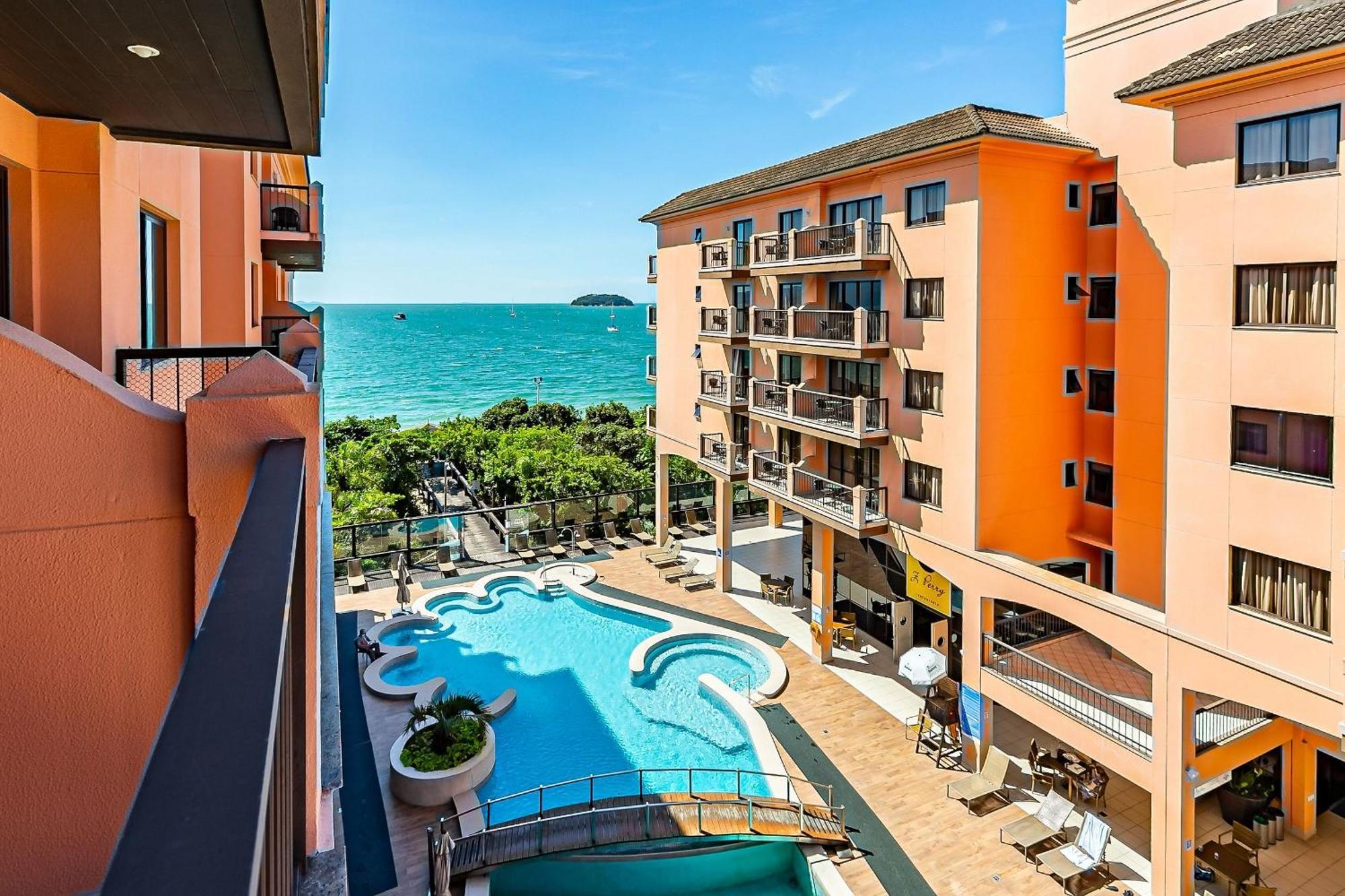 Resort Pe Na Areia - Studios Direto Com Proprietario Jbvjr ฟลอเรียนอโปลิส ภายนอก รูปภาพ