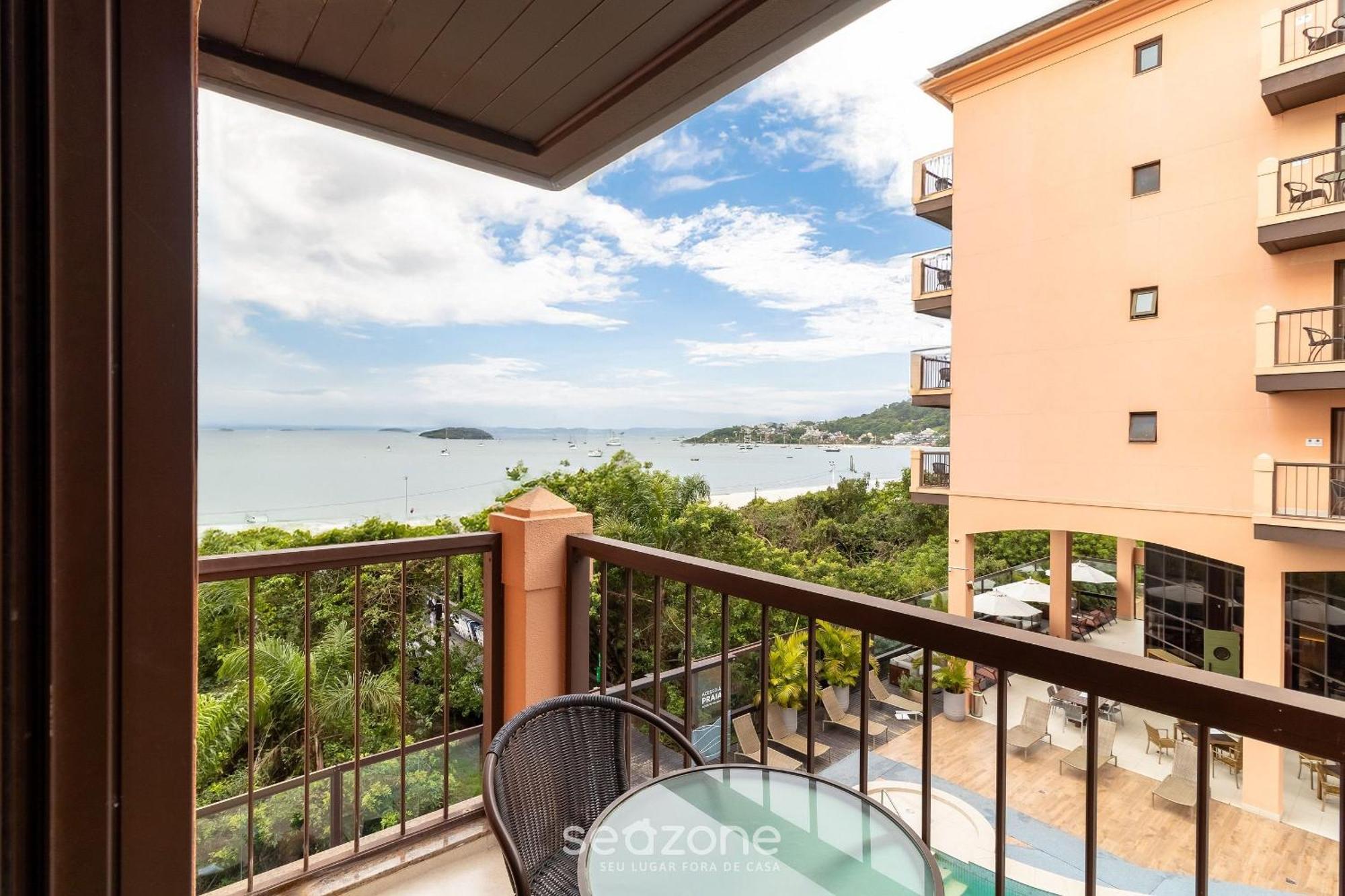 Resort Pe Na Areia - Studios Direto Com Proprietario Jbvjr ฟลอเรียนอโปลิส ภายนอก รูปภาพ